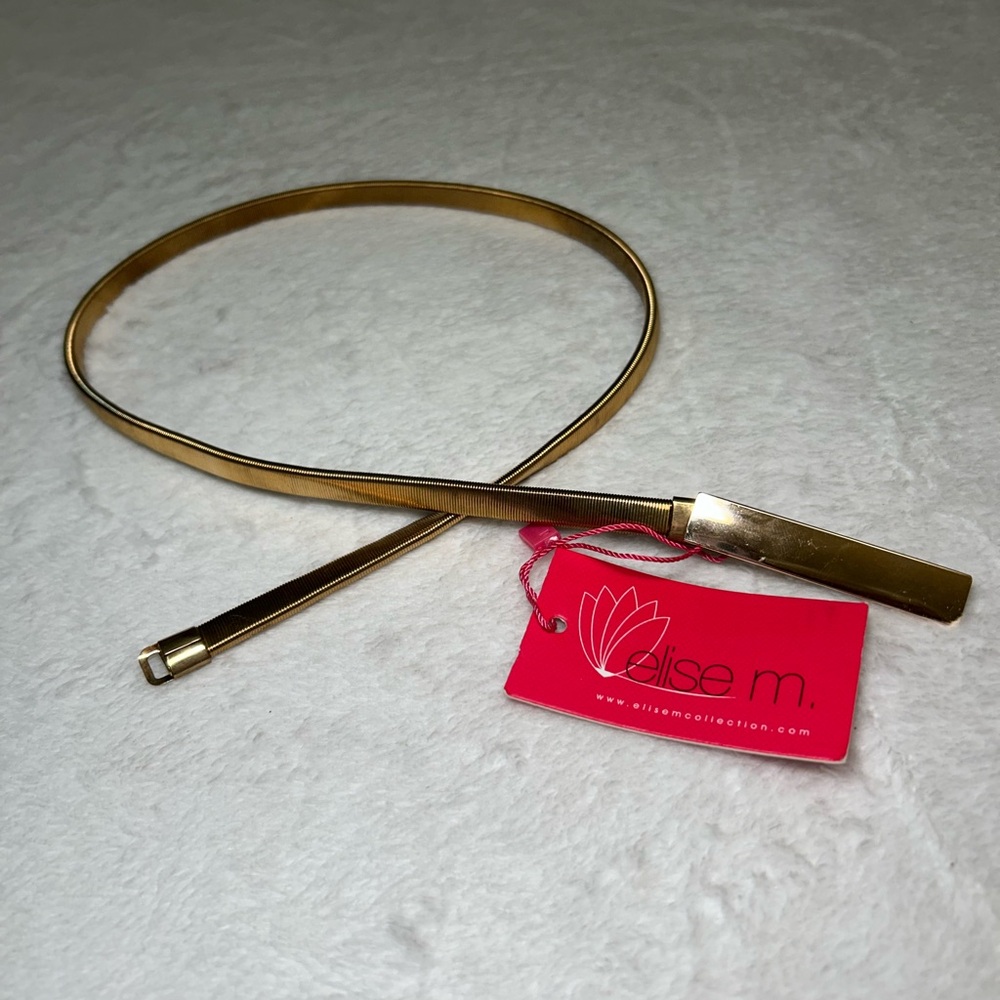 Gold Women's Belt